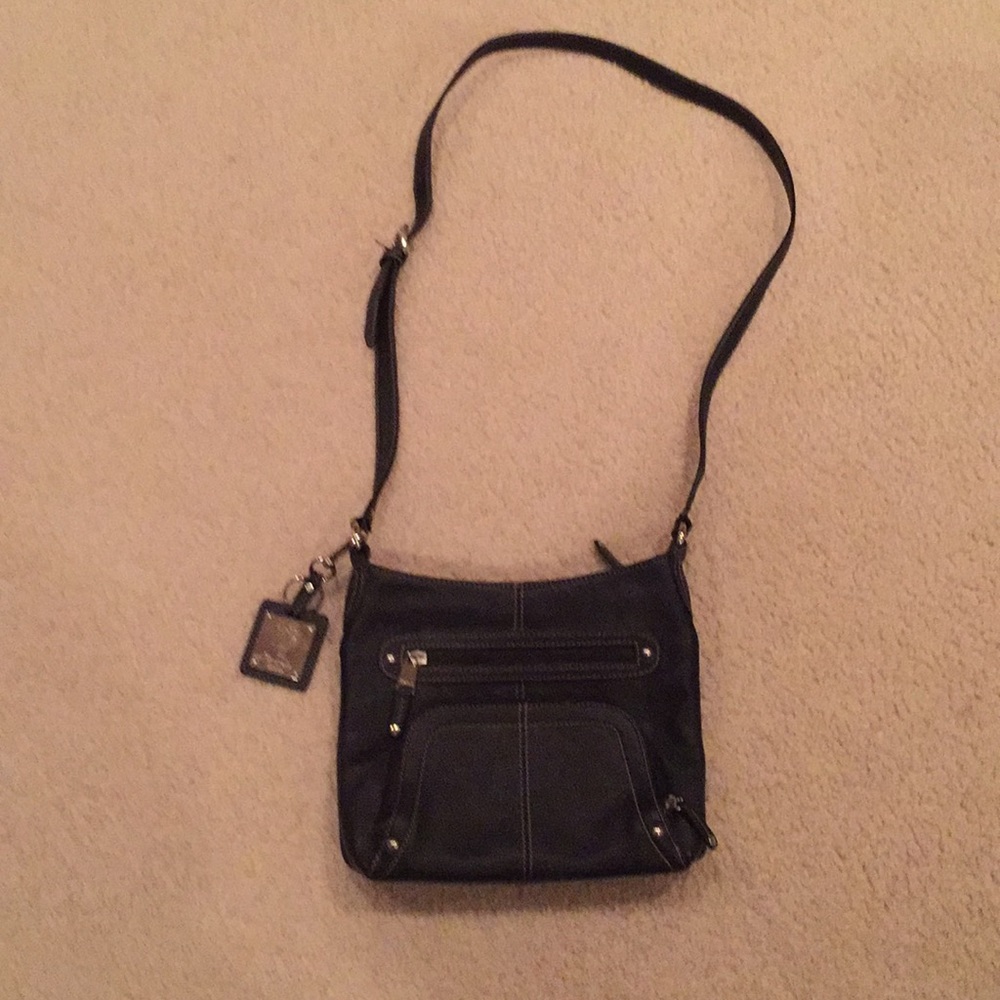 Tignanello black shoulder bag